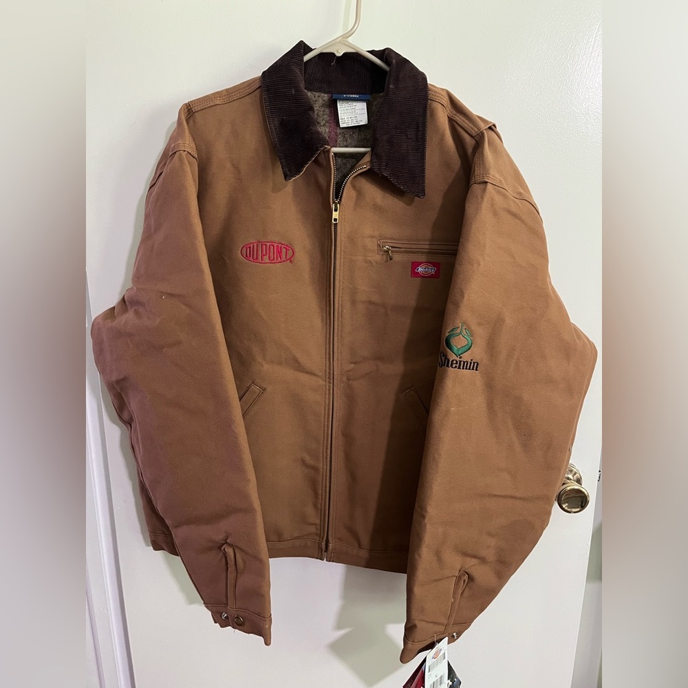 NWT Men’s XL Vintage Dickies Detroit Blanket Lined Work Wear Jacket Coat Canvas